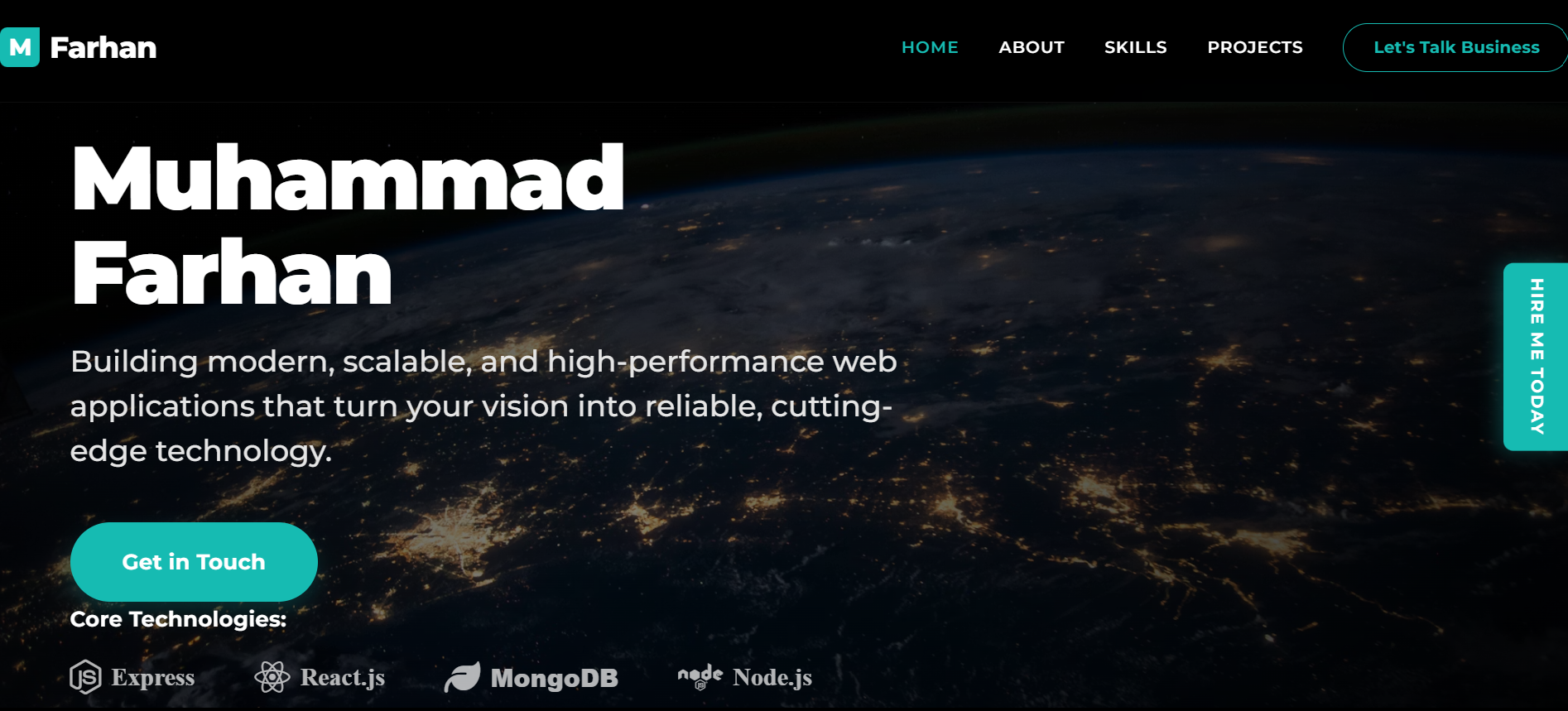 Portfolio Web App